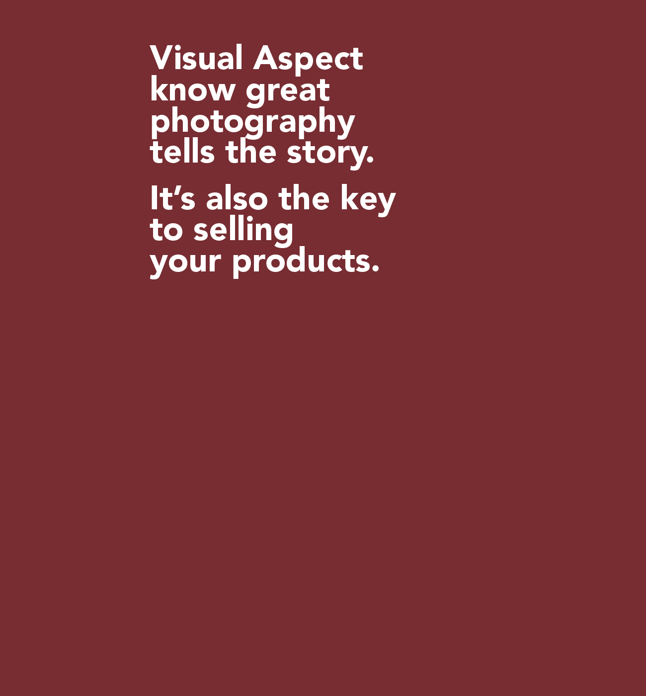 Visual Aspect eCommerce Photographers Glasgow